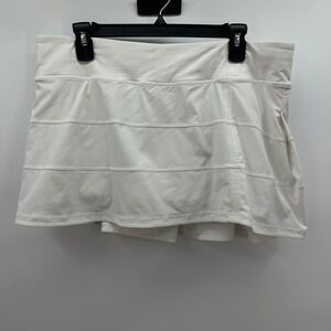 Lululemon Pace Rival Skirt 13" in‎ White Size 12